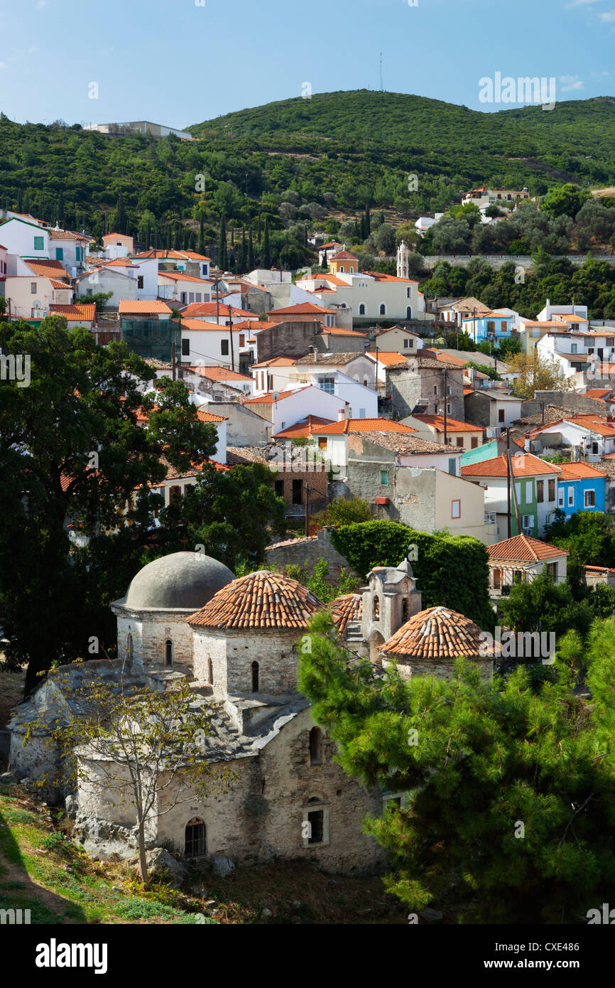 Samos Old Samos town hi-res stock photography and images - Alamy