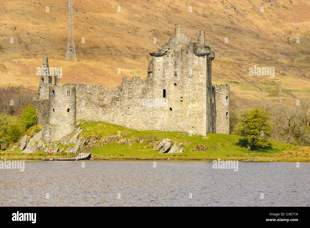 Kilchurn Castle, Loch Awe, Argyll and Bute, Scottish Highlands, Scotland Stock Photo