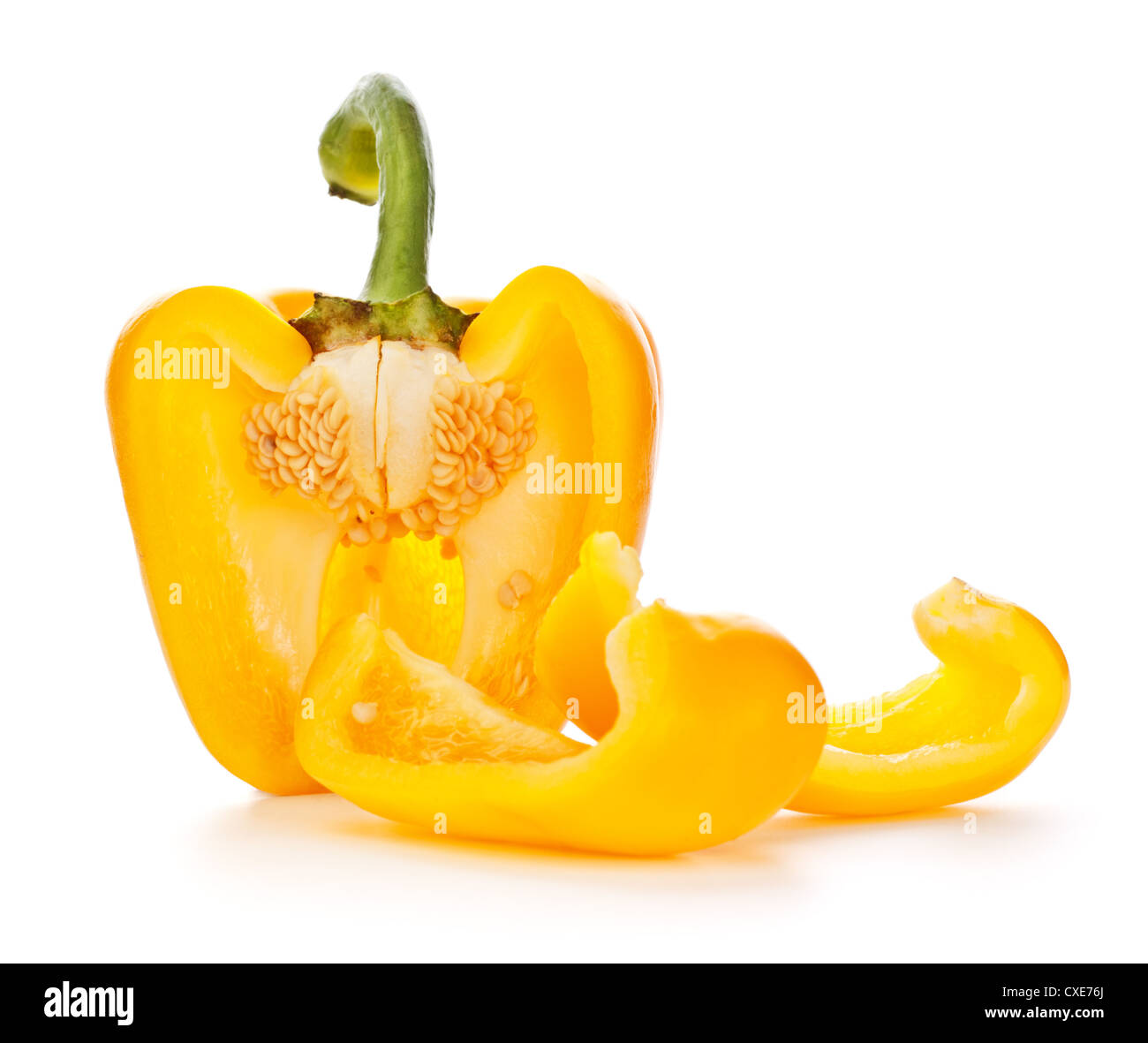 Yellow paprika hi-res stock photography and images - Alamy