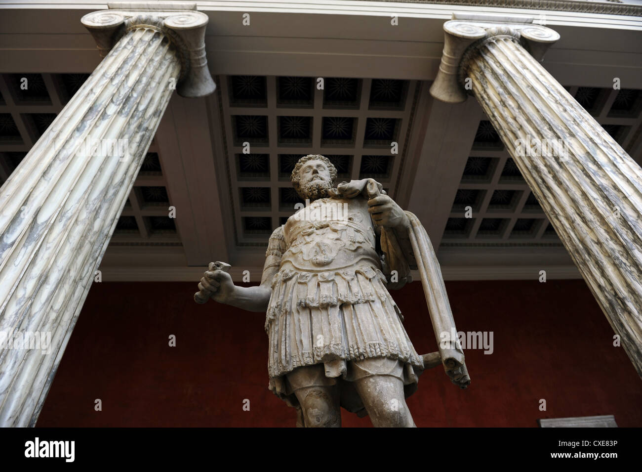 180 Ad Rome Marcus Aurelius (121-180). Roman emperor from 161 to 180. Dynasty ...