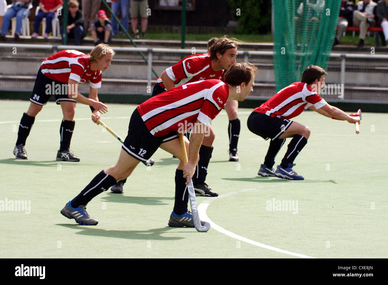 Hockey team corner hi-res stock photography and images - Alamy