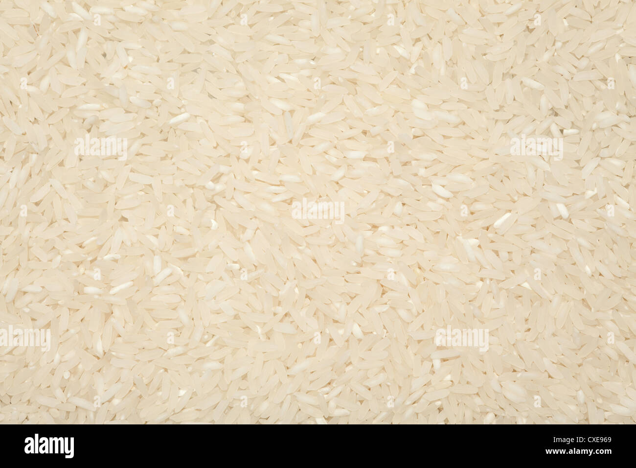 long grain white rice background, food texture Stock Photo