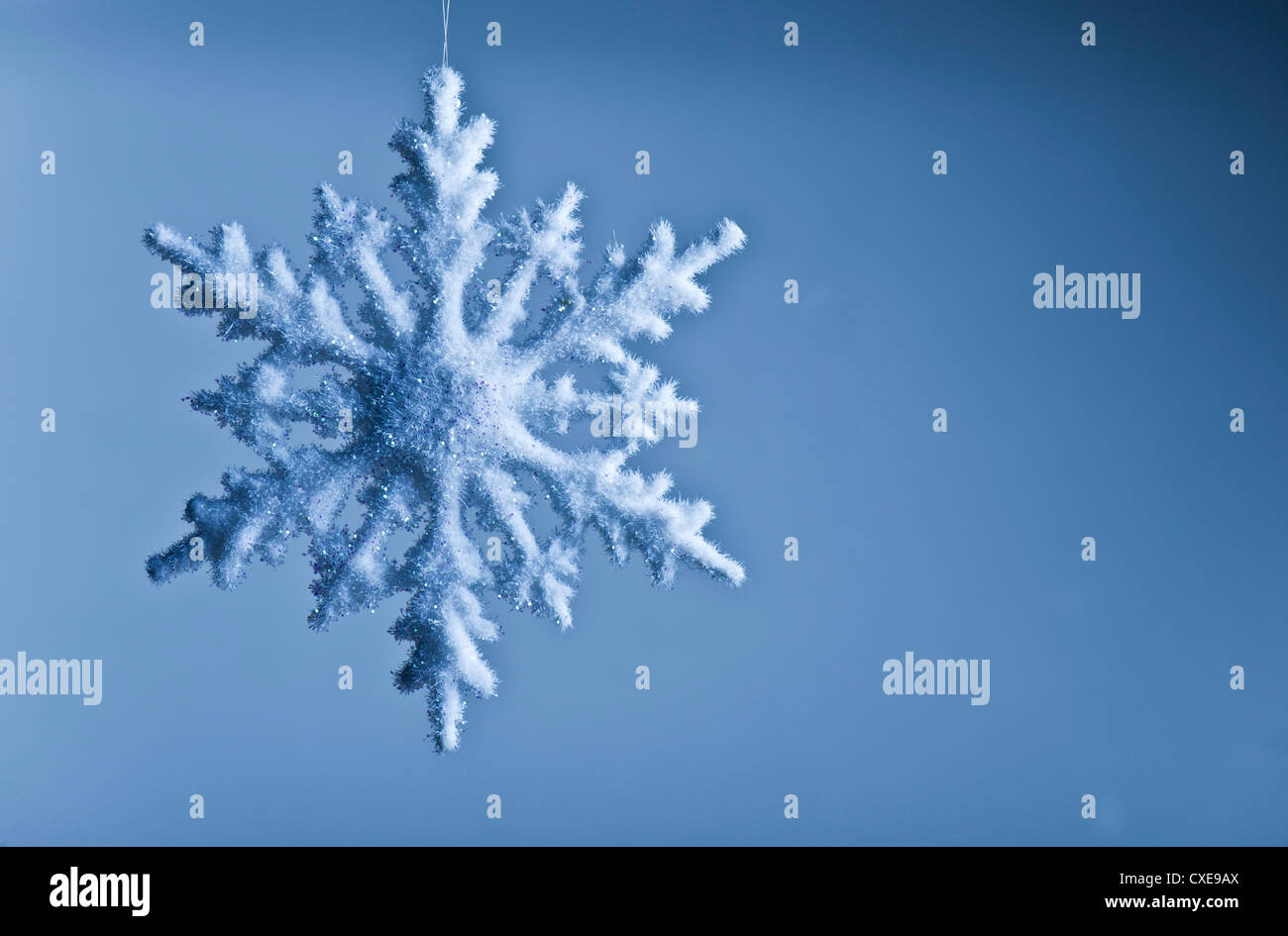 Snowflake decoration Stock Photo