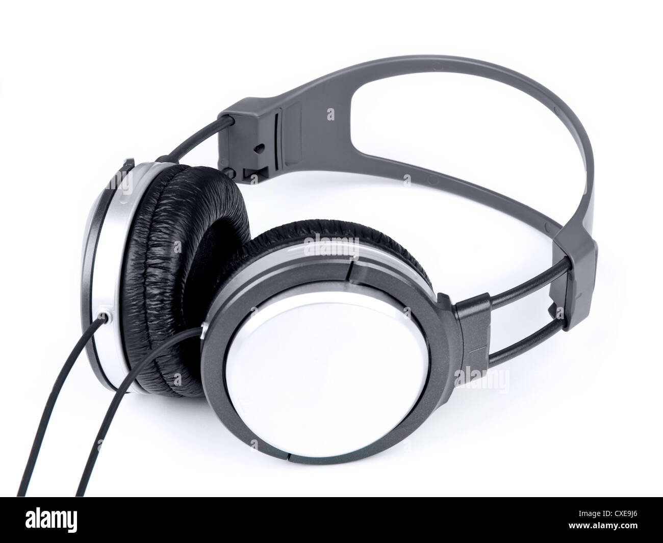 Headphone isolated on a white background Stock Photo - Alamy