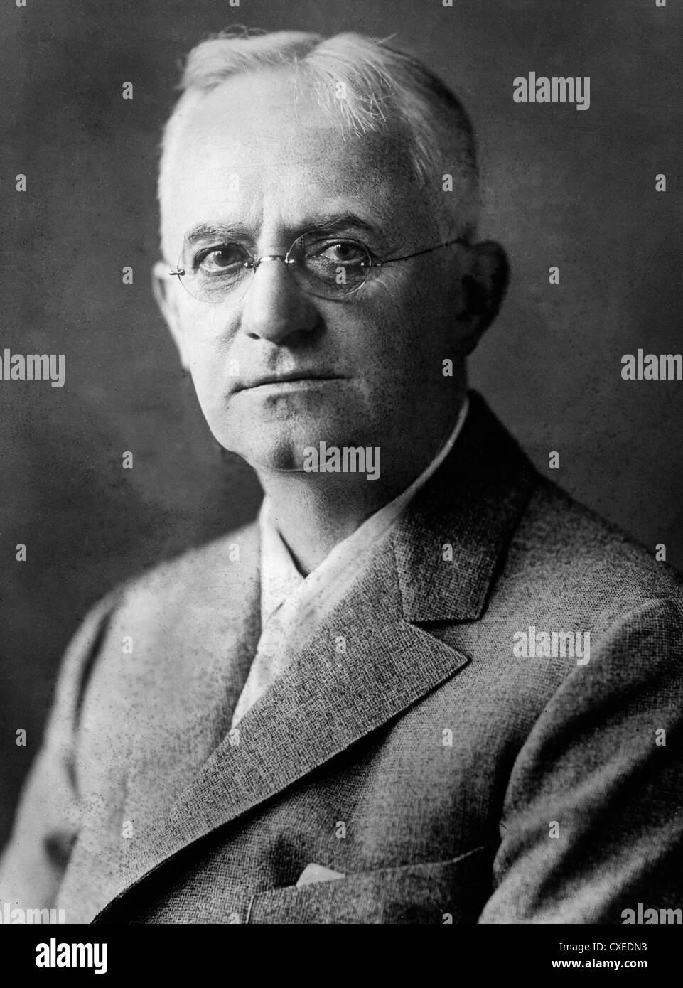 GEORGE EASTMAN (1854-1932) American inventor of roll film and founder of the Eastman Kodak Company Stock Photo