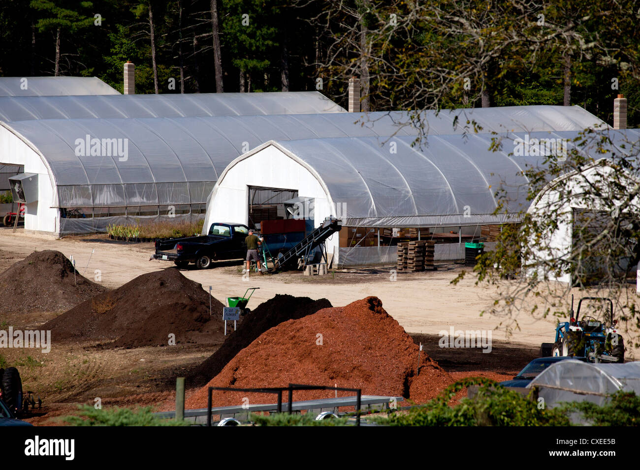 Commercial greenhouses hi-res stock photography and images - Alamy