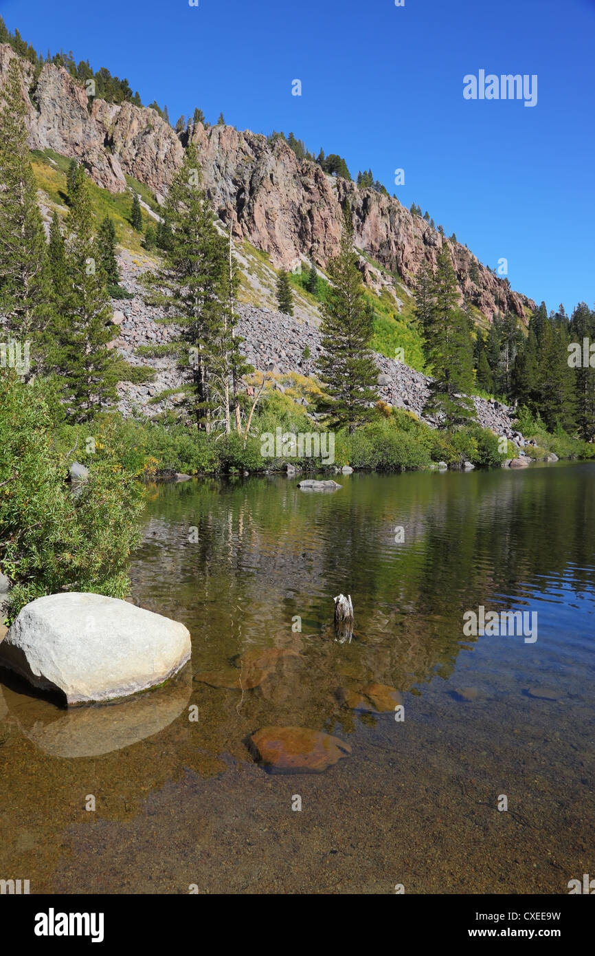 The calm shallow Lake Stock Photo Alamy