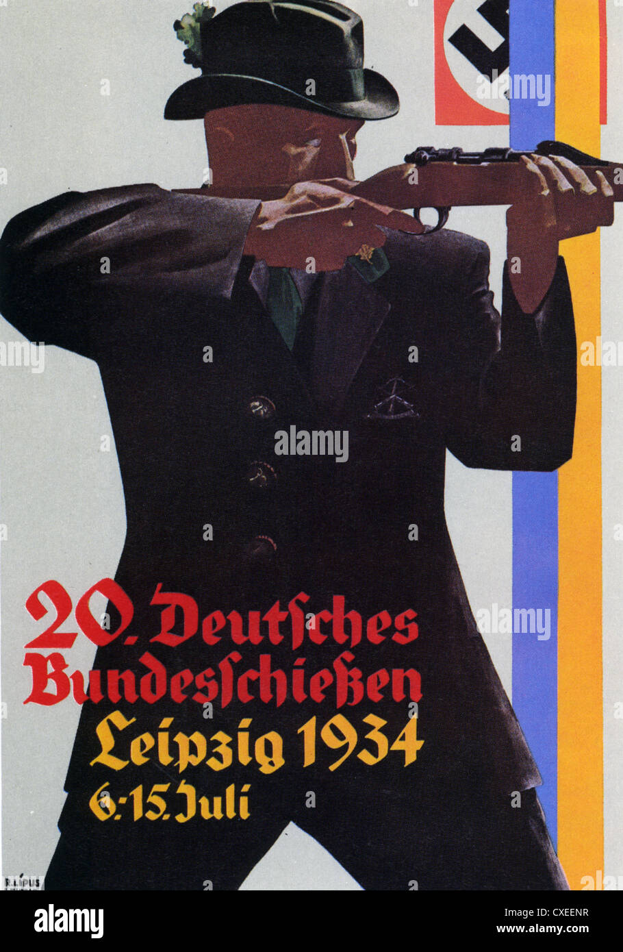 Shooting competition poster 1934 hires stock photography and images