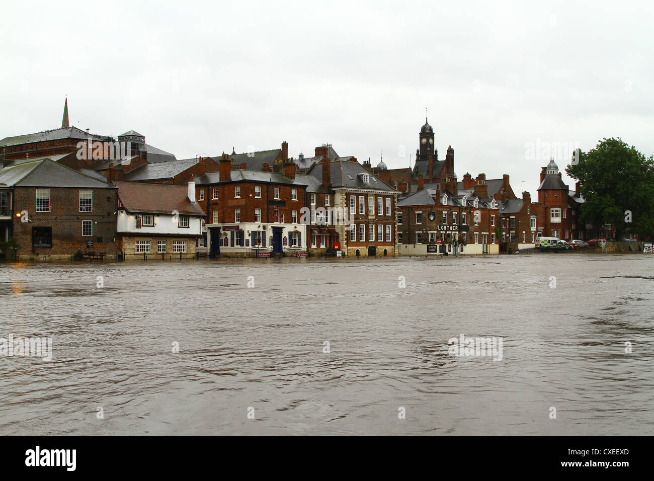 York Floods 2012-7 Stock Photo