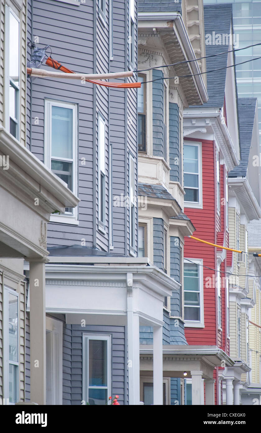 residential property in Mission Hill, Boston Stock Photo Alamy