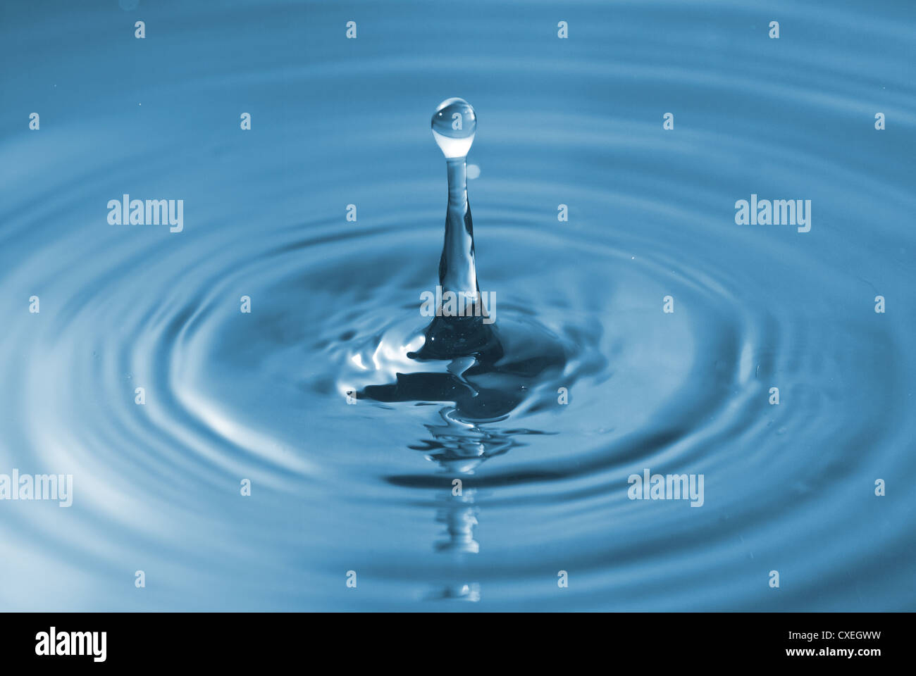 Waving blue water surface copy hi-res stock photography and images - Alamy