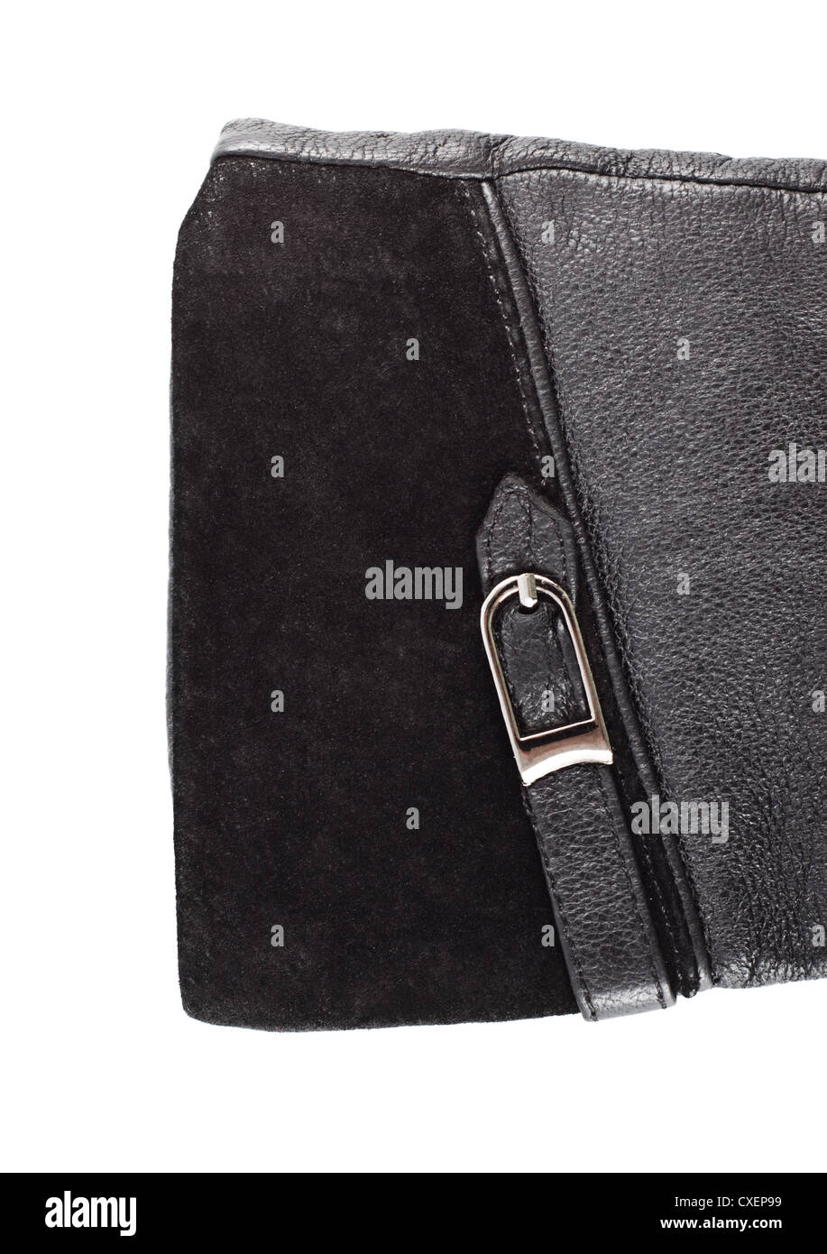 Part black leather classic hi res stock photography and images Alamy