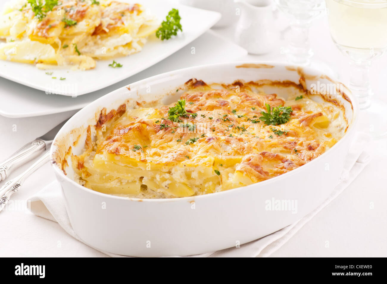 Kartoffelgratin hires stock photography and images Alamy