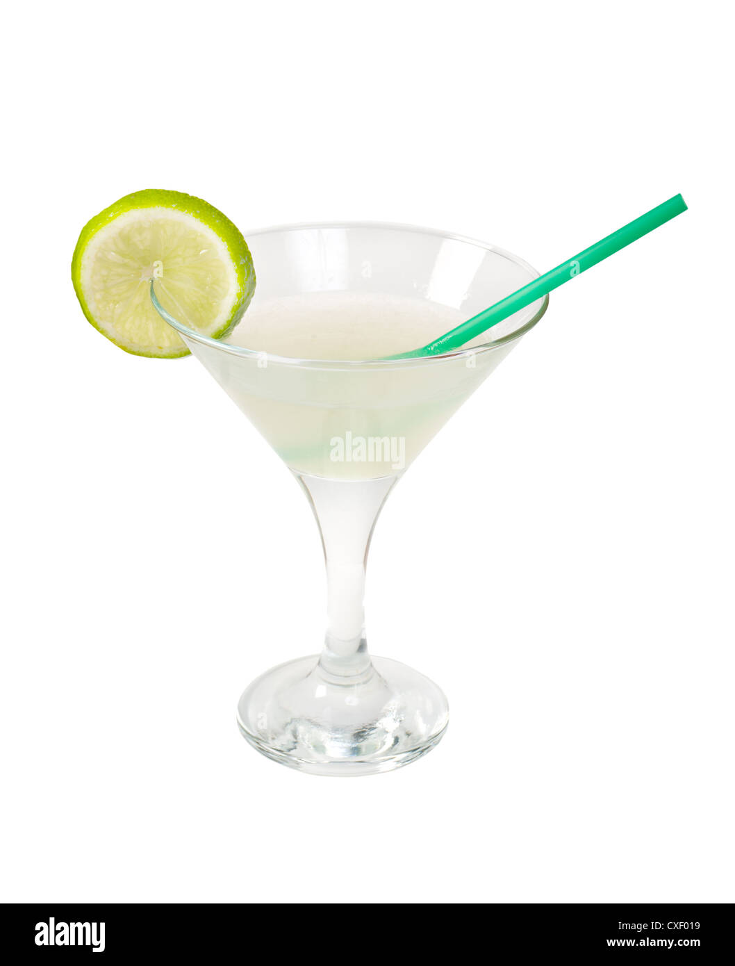 tropical lime cocktai. Stock Photo