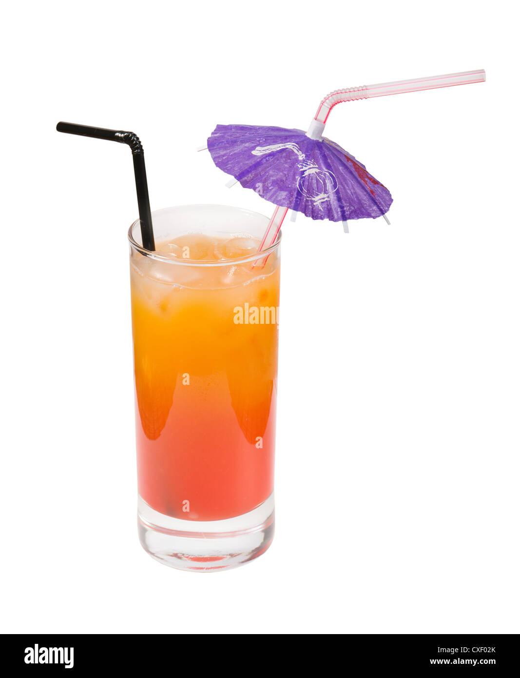 tropical  cocktai. Stock Photo