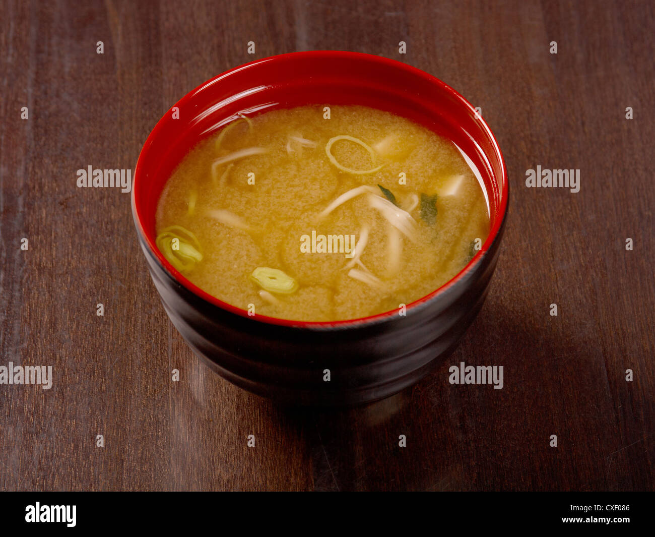 Miso soup , Japanese Food Stock Photo