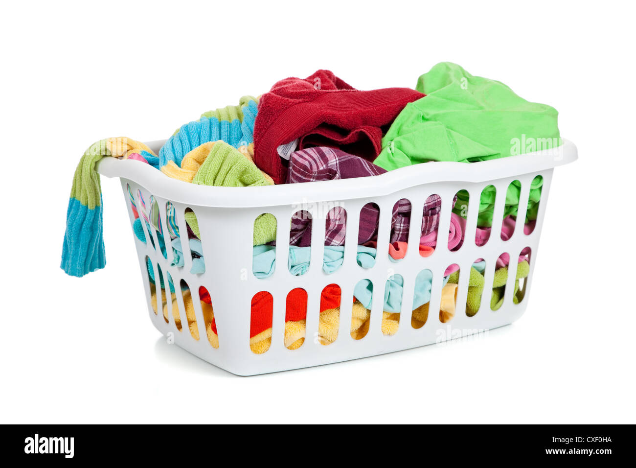 Laundry basket full hi-res stock photography and images - Alamy