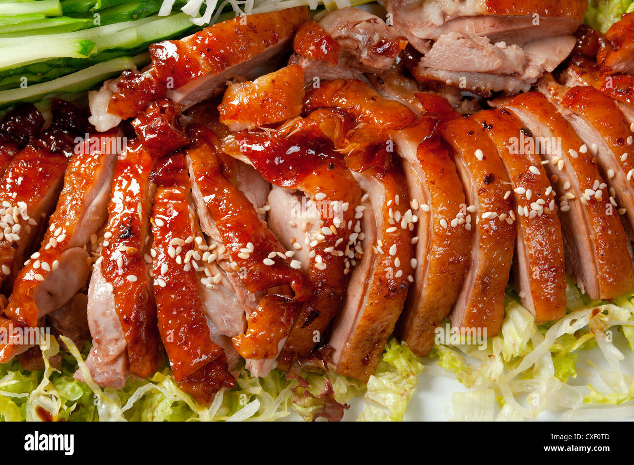 Roasted duck, Chinese style Stock Photo - Alamy