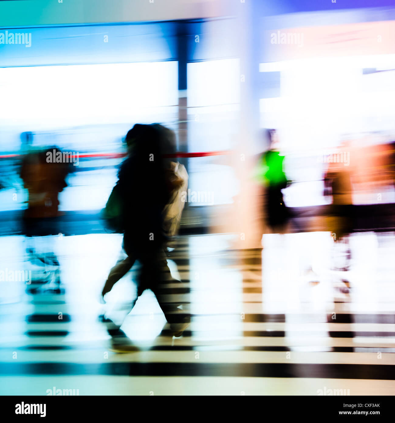 city business people abstract background Stock Photo - Alamy
