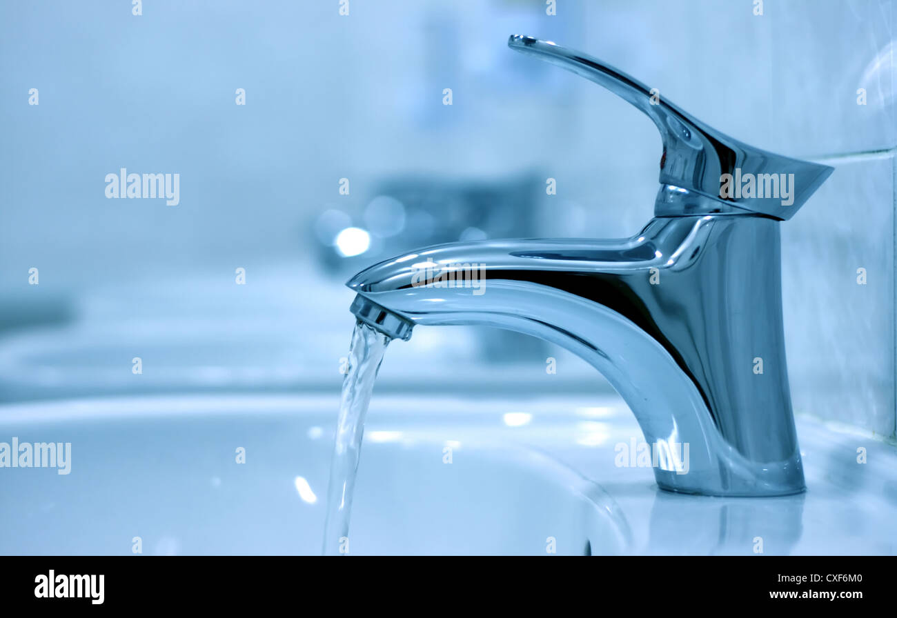 Water Dripping From Water Faucet Closeup Stock Photo 50736336