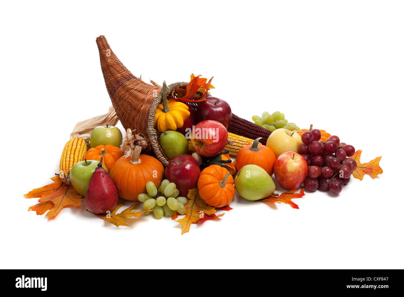 Cornucopia Cut Out Stock Images Pictures Alamy
