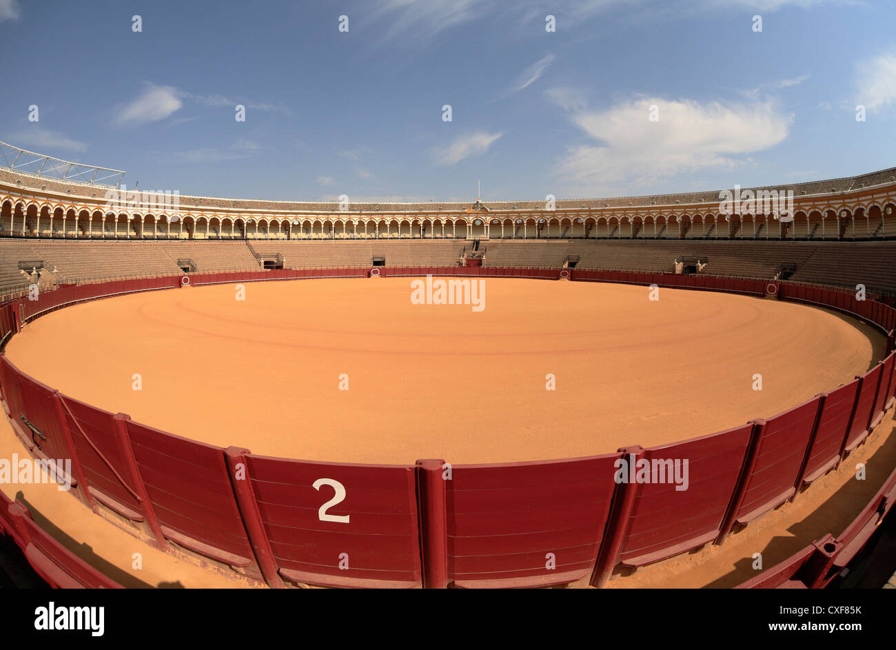 Seville bull ring Stock Photo Alamy