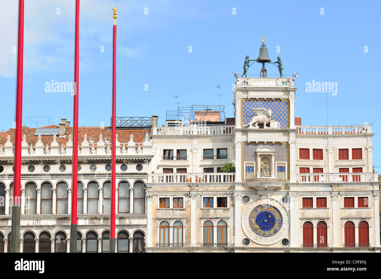 St. Mark's Clock Tower (Torre dell'Orologio) in Piazza di San Marco