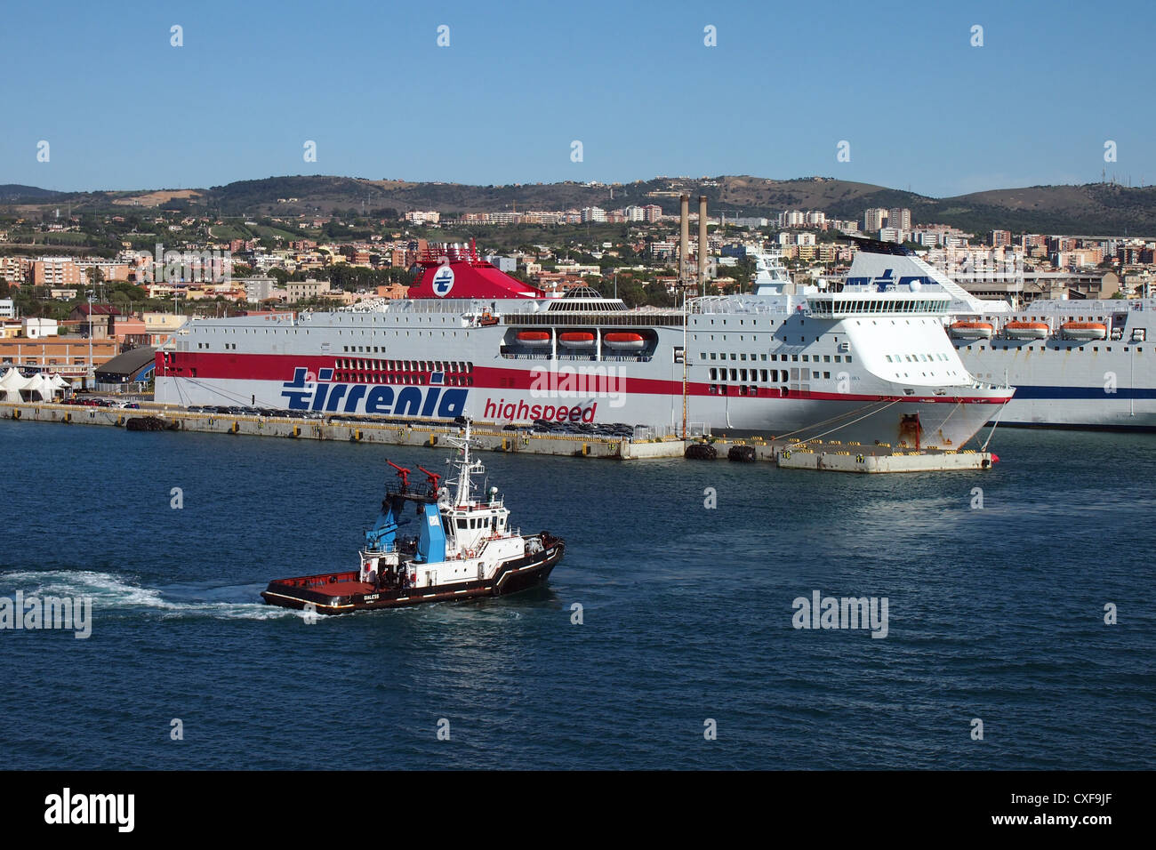 Civitavecchia Ferry Stock Photos Civitavecchia Ferry Stock