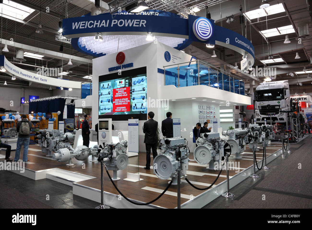 Weichai Power Company Stand at the International Motor Show for ...