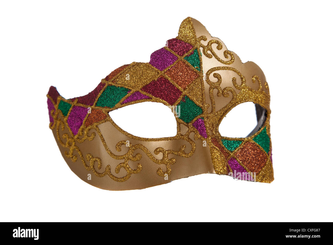 Mardi Gras mask Stock Photo Alamy