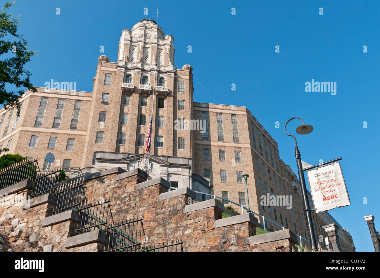 Arkansas, Hot Springs, Hot Springs Rehabilitation Center, built 1933