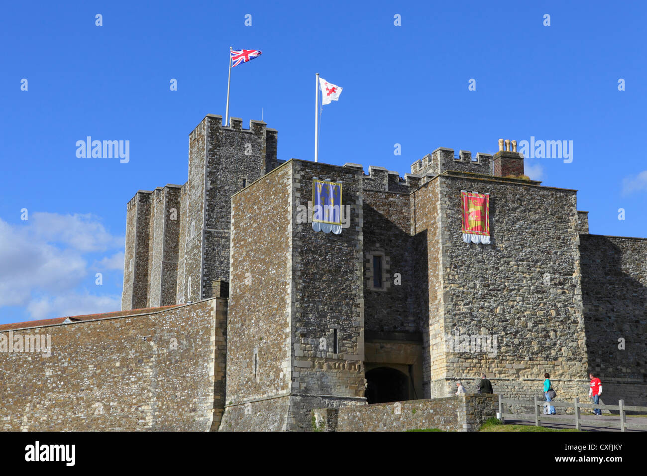 The Great Tower, Dover Castle, Kent, England, GB, UK Stock Photo