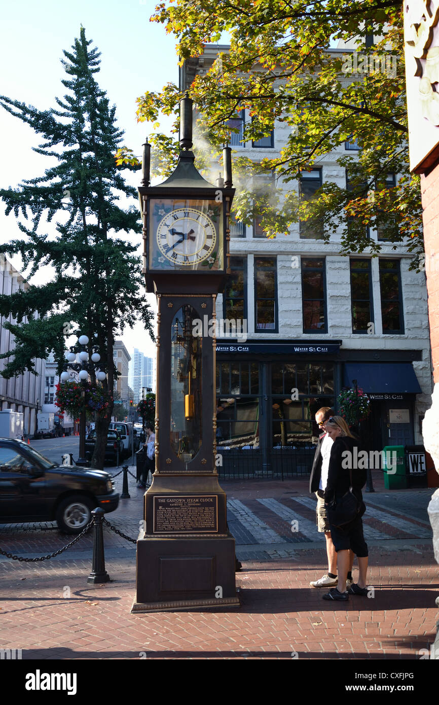 The Gastown Steam Clock, Vancouver, Canada Stock Photo Alamy