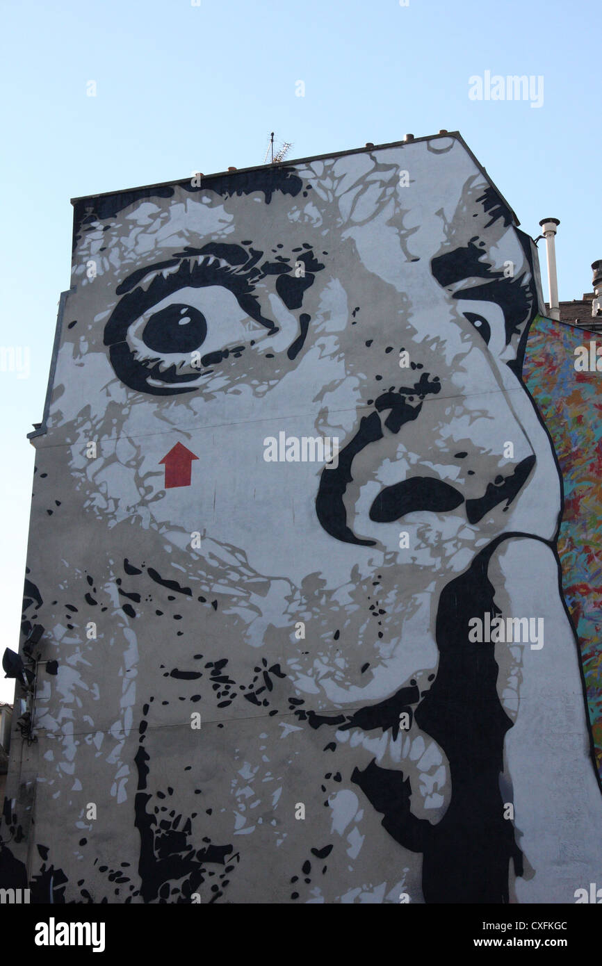 Street Art in Paris Stock Photo Alamy