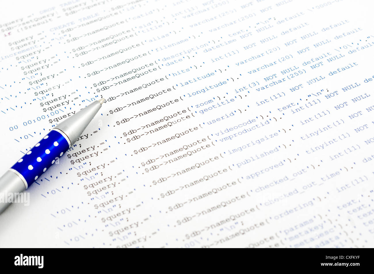 Sql background hi-res stock photography and images - Alamy