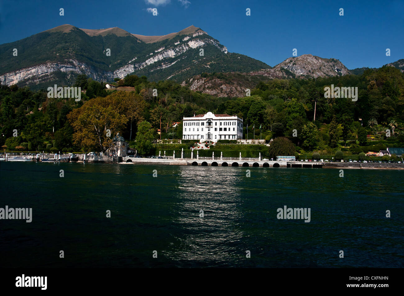 Villa Carlotta on Lake Como, Italy Stock Photo