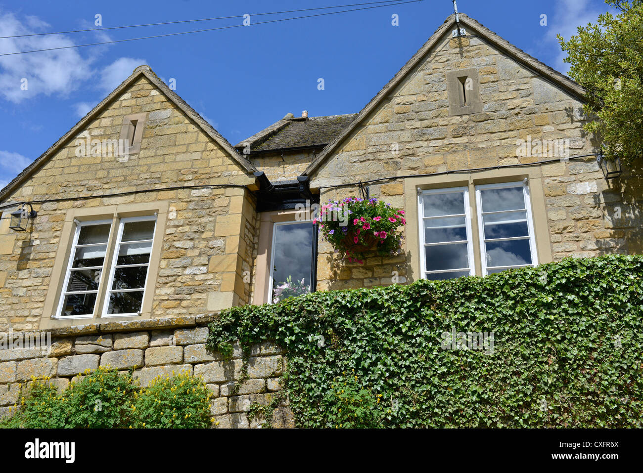 house high street stanton cotswolds gloucestershire uk Stock Photo Alamy