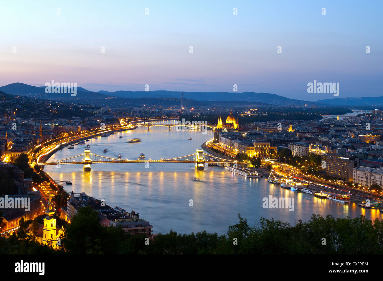 Budapest river hi-res stock photography and images - Alamy