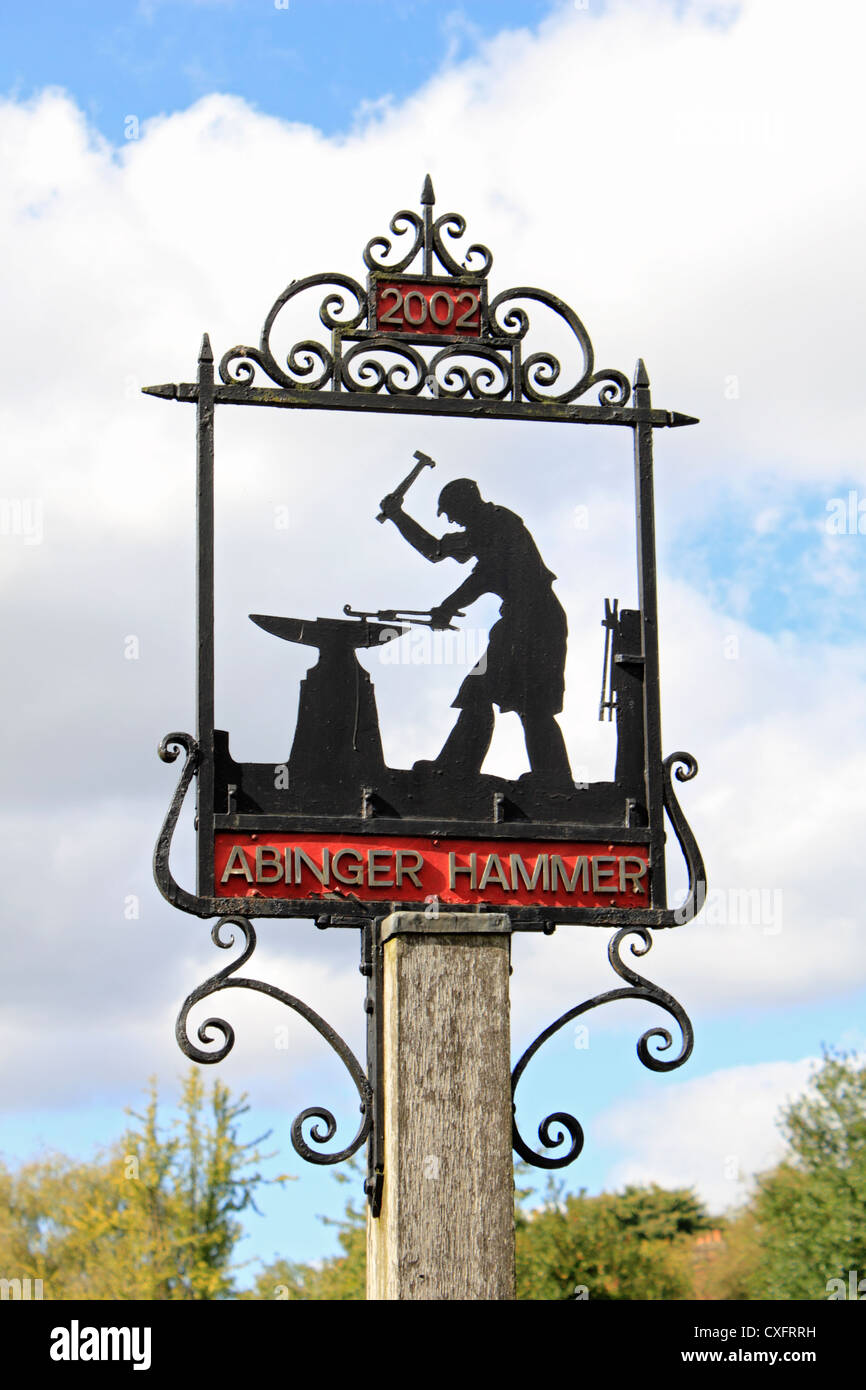 Abinger Hammer near Dorking Surrey England UK Stock Photo Alamy
