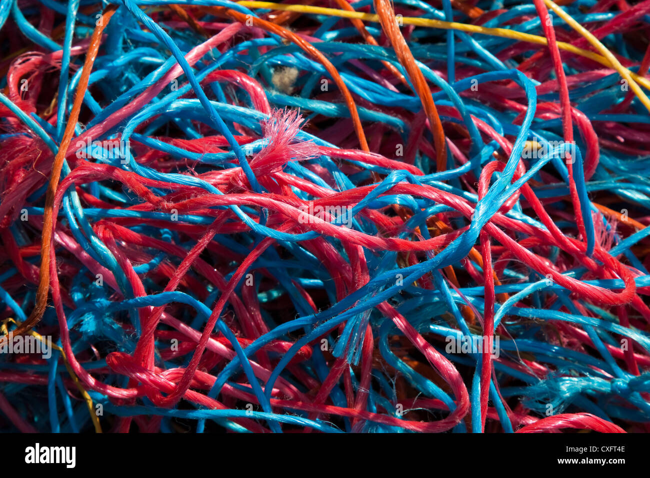 Multicoloured colourful Farmers String Stock Photo - Alamy