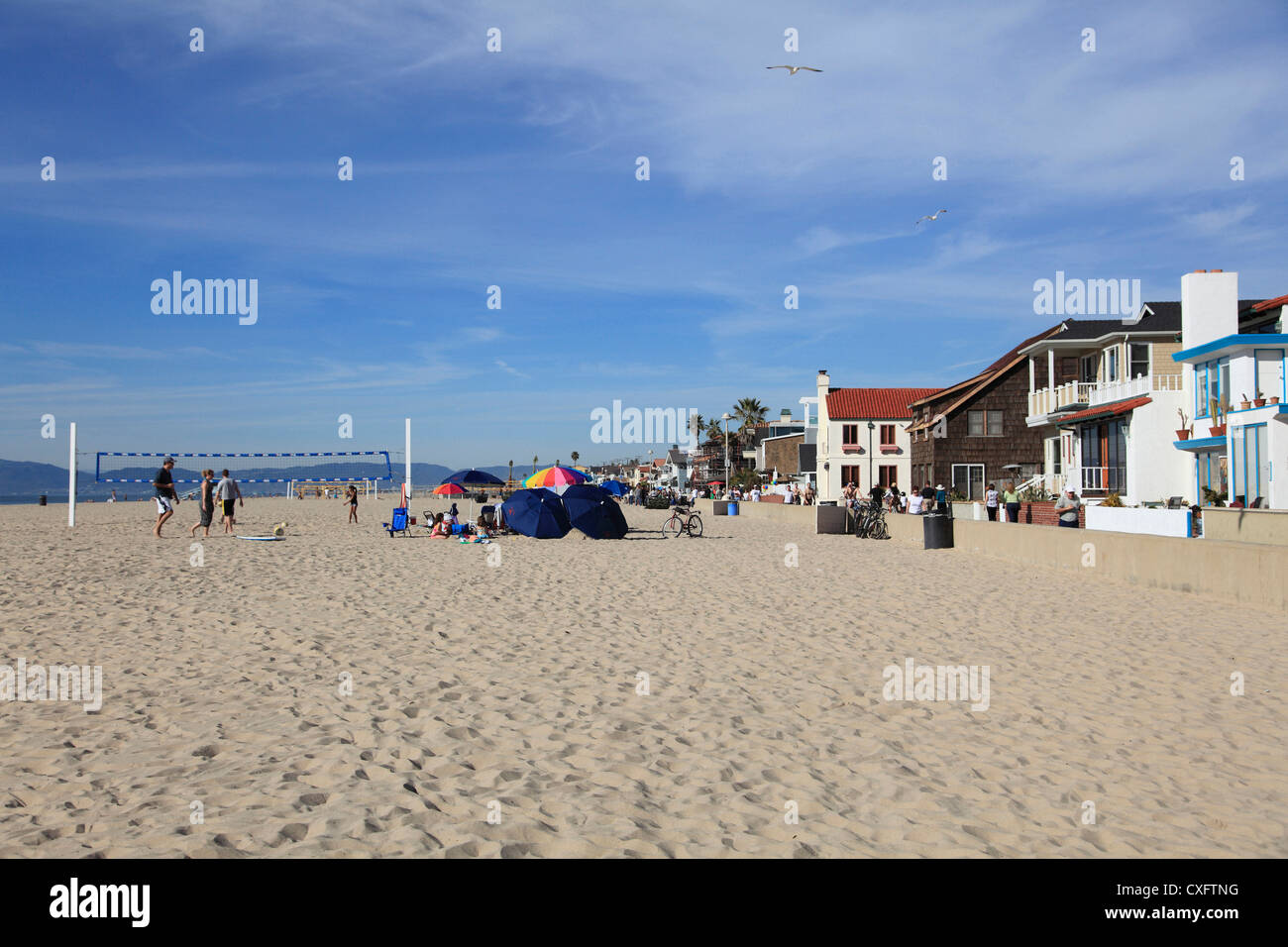 Hermosa Beach, Los Angeles, California, USA Stock Photo