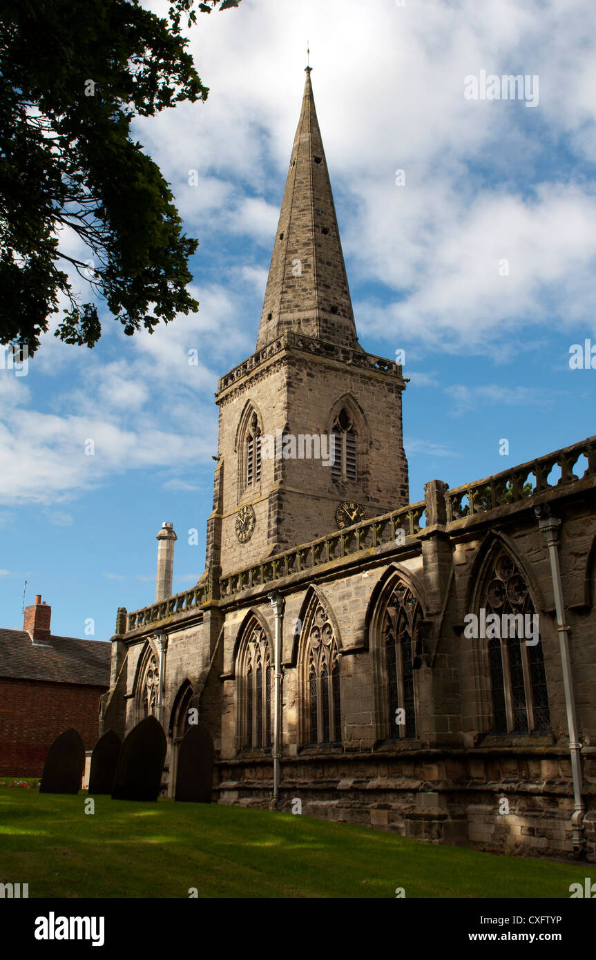 St Margaret`s Church, Stoke Golding, Leicestershire, England, UK Stock ...