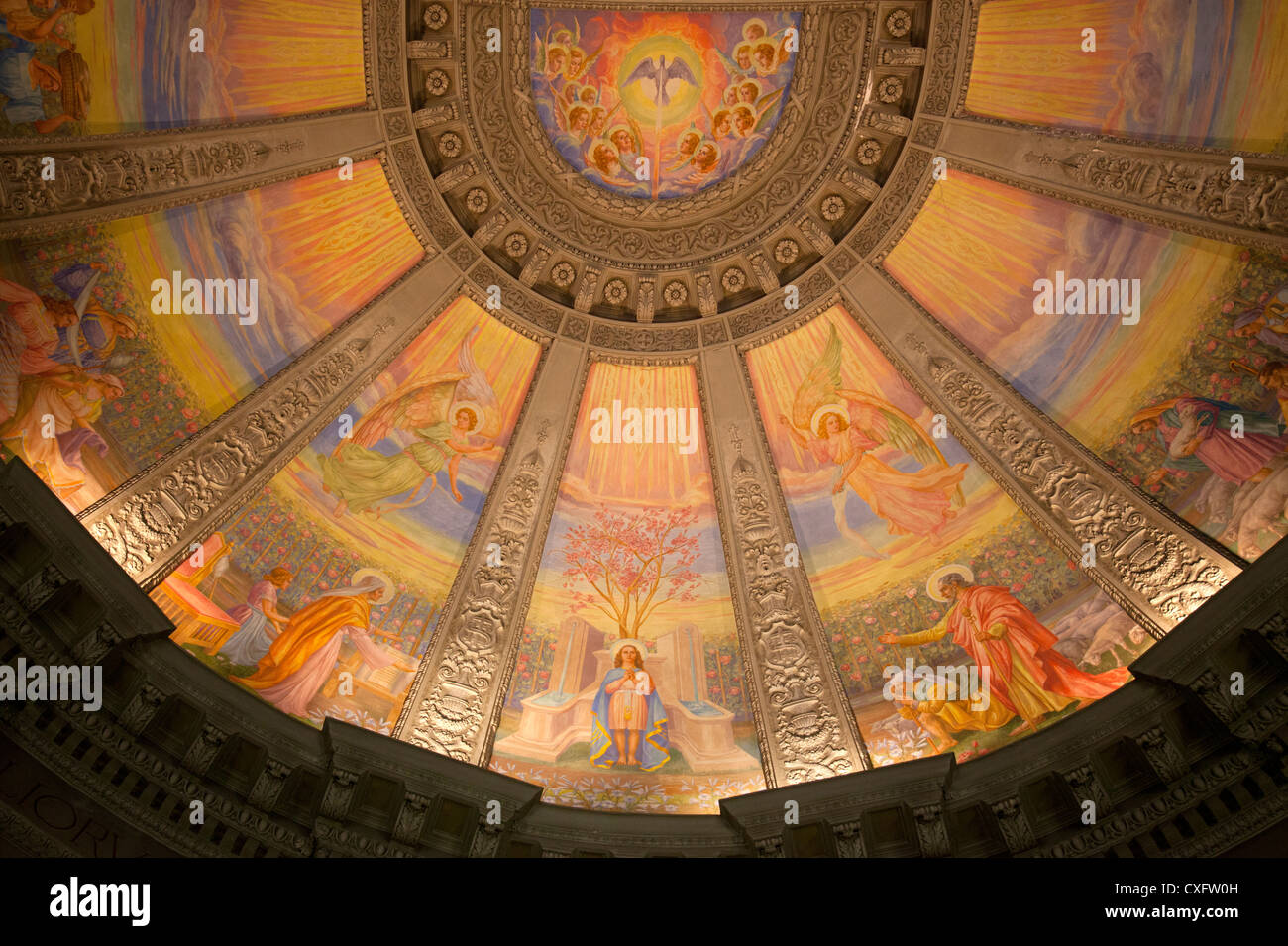 St. Ann's Church in Woonsocket Rhode Island Stock Photo