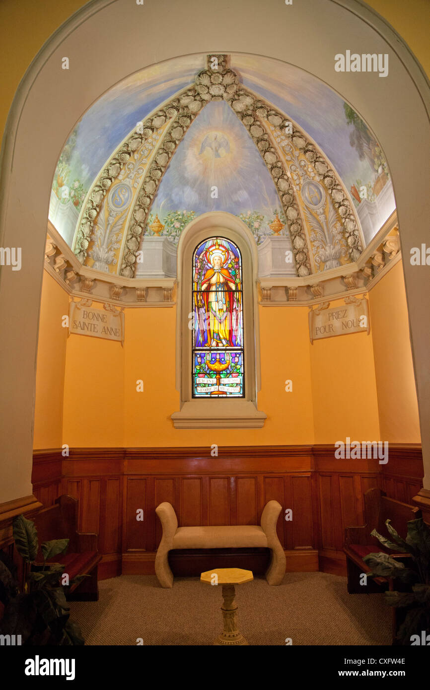 St. Ann's Church in Woonsocket Rhode Island Stock Photo