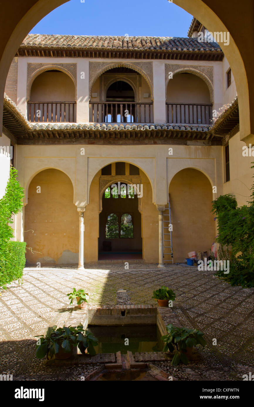 Palace of Dar Al Horra, Granada, Andalusia, Spain Stock Photo