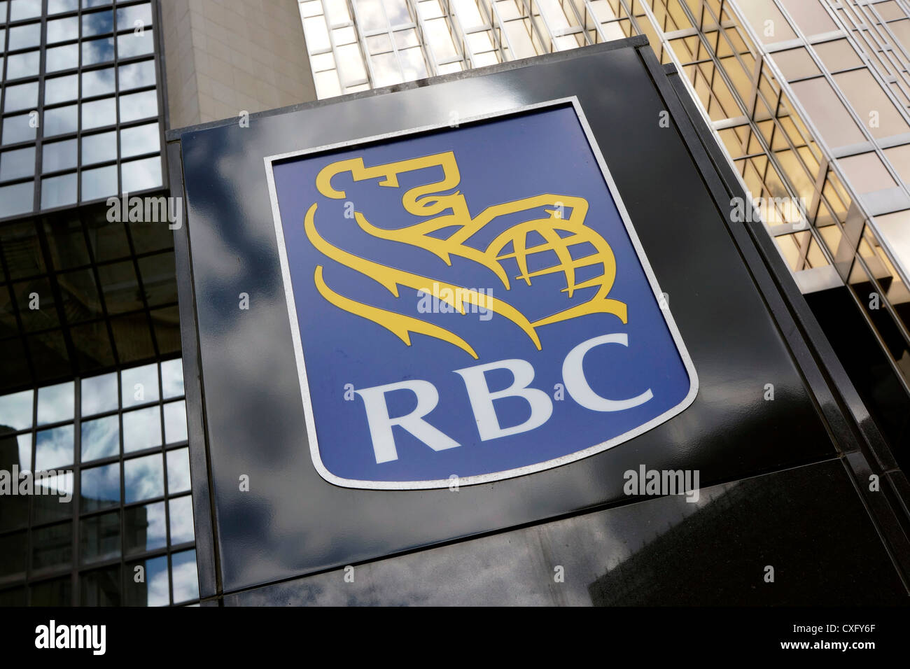 RBC Royal Bank of Canada, Toronto Stock Photo