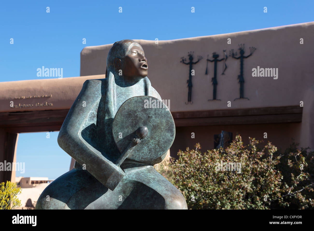 Museum of Indian Arts and Culture, Museum Hill, Santa Fe, New Mexico Stock Photo