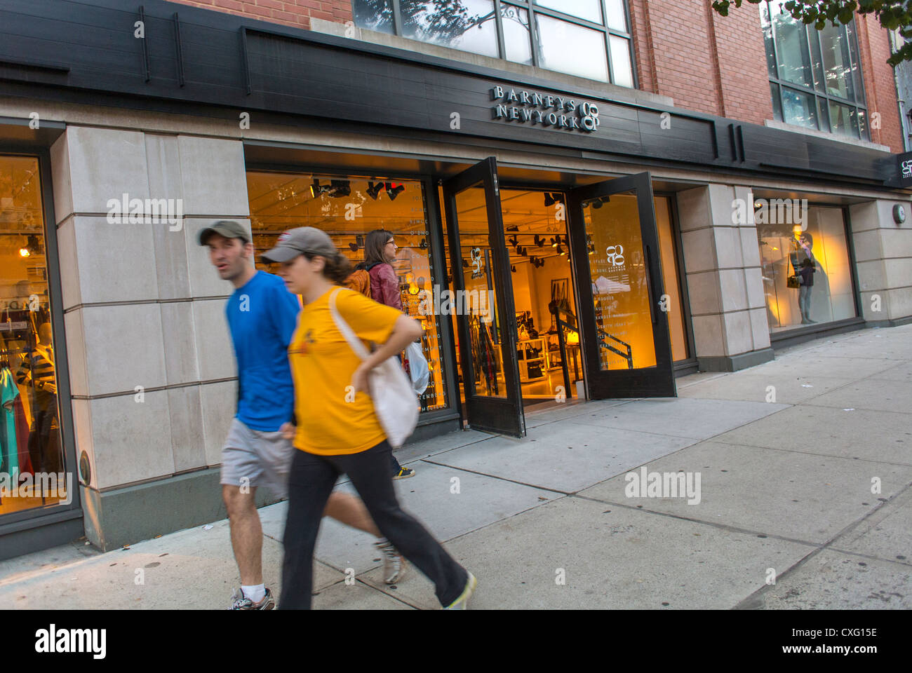 New York City, NY, USA, People Shopping, Barney's Clothing Store in