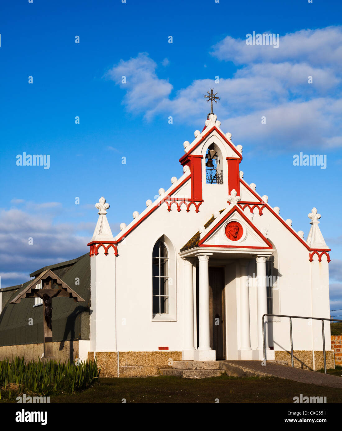Italian Chapel, Orkney Isles, Scotland, UK Stock Photo