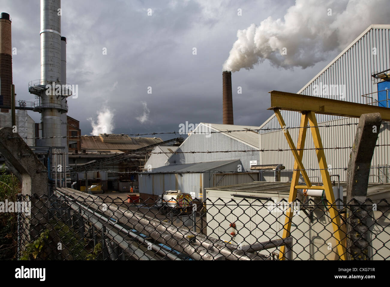 British Sugar factory Bury St Edmunds Suffolk England Stock Photo Alamy
